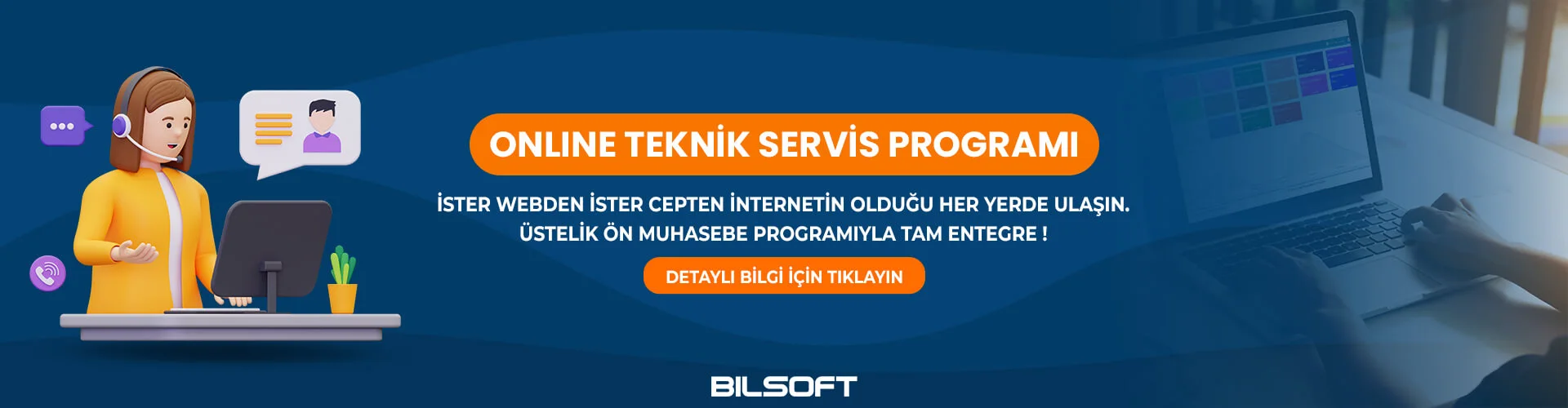 online teknik destek programı